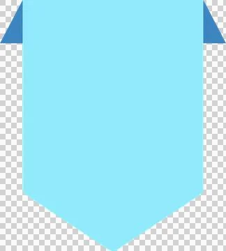 Tag label blue 10 Stock Illustration