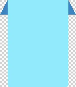 Tag label blue 6 Stock Illustration