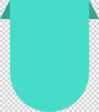 Tag label Green 7 Stock Illustration
