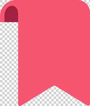 Tag label Red 4 Stock Illustration