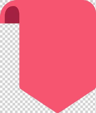 Tag label Red 5 Stock Illustration