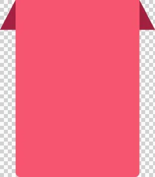 Tag label Red 6 Stock Illustration