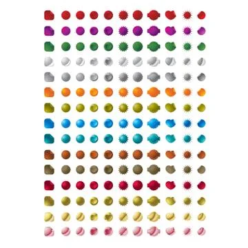 Tag label variations set Stock Illustration
