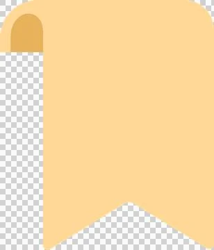 Tag label yellow 4 Stock Illustration