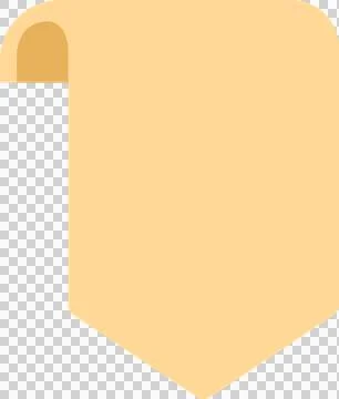 Tag label yellow 5 Stock Illustration