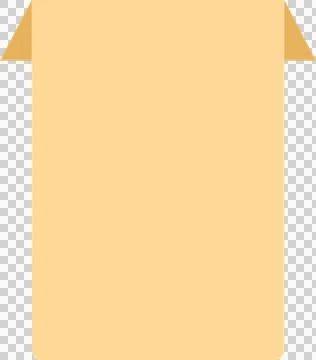 Tag label yellow 6 Stock Illustration