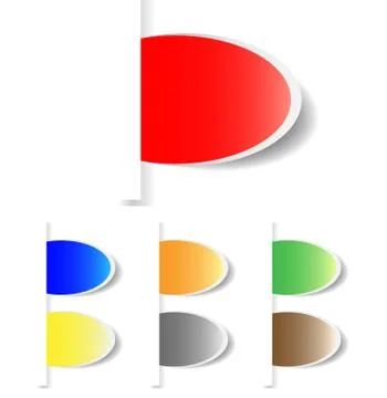 Tag labels . Stock Photos