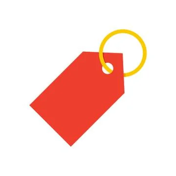 Tag stylish icon Stock Illustration