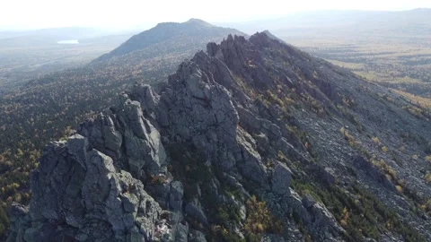 Taganay, Responsive crest Video stock 249438427