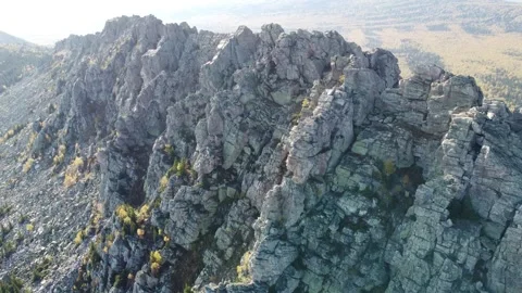 Taganay, Responsive crest Video stock 249438540