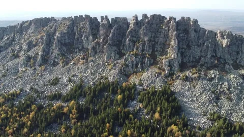 Taganay, Responsive crest Video stock 249438600