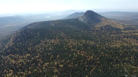 Taganay, Responsive crest Stock Footage 249454912