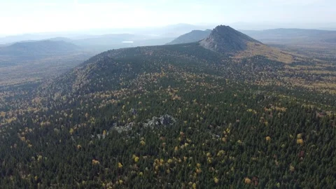 Taganay, Responsive crest Video stock 249454914