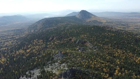 Taganay, Responsive crest Stock Footage 249454915