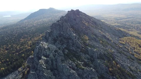 Taganay, Responsive crest Stock Footage 249457366