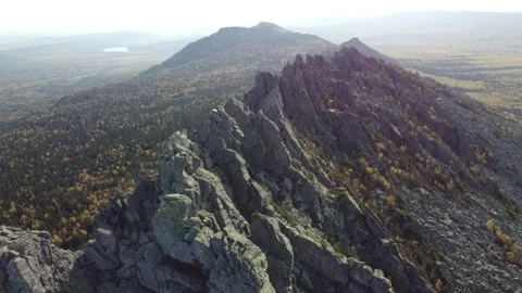 Taganay, Responsive crest Stock Footage 249457377