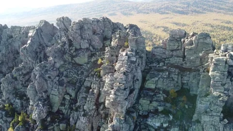 Taganay, Responsive crest Stock Footage 249458023