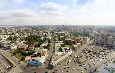 Taganskaya intersection Stock Photos
