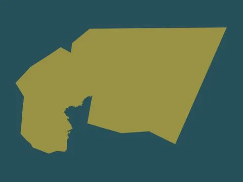 Tagant, Mauritania. Solid color shape イラスト素材