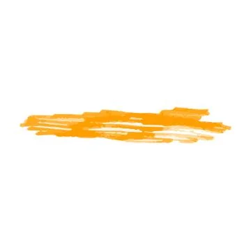 Tagging marker or brush stroke texture realistic vector illustration isolated. Stock Illustration