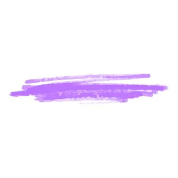 Tagging marker or brush stroke texture realistic vector illustration isolated. Stock Illustration