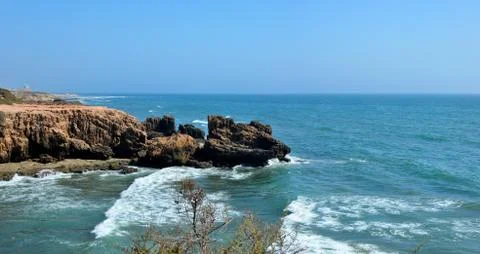 Taghazout beach Stock Photos