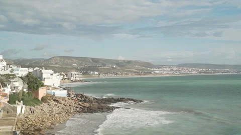 Taghazout Surfers. Video stock 121618461