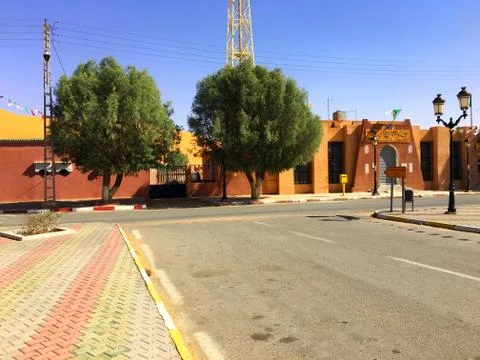 Taghit streets Stock Photos