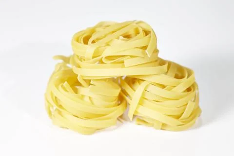 Tagliatelles egg Stock Photos