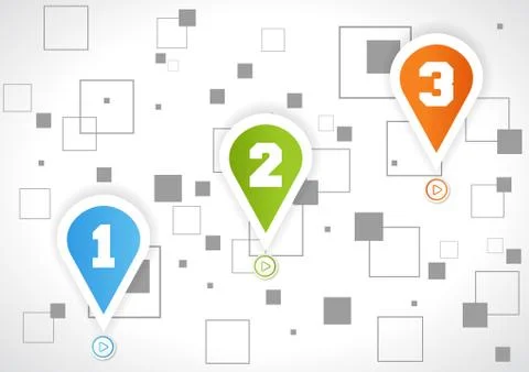 Tags - options Stock Illustration