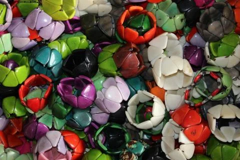 Tagua Nut Bracelets Stock Photos