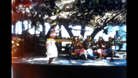 Tahitian dancer Stock Footage 147496650