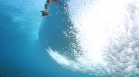 Tahitian Wave Stock Footage 44186517