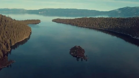 Tahoe lake Stock Footage 83419539