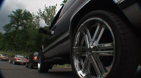 Tahoe rims Stock Footage 7744840