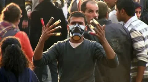 Tahrir protester 動画素材 10602063