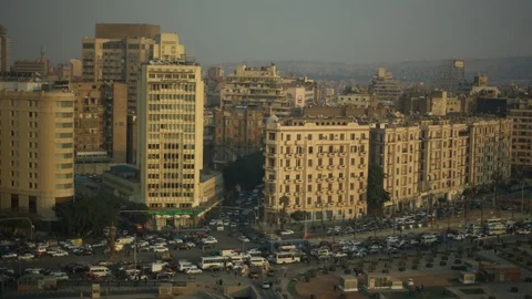 Tahrir square - Cairo Stock Footage 122572506