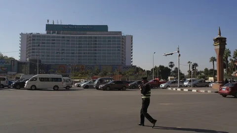 Tahrir Square - Cairo Stock Footage 122574864