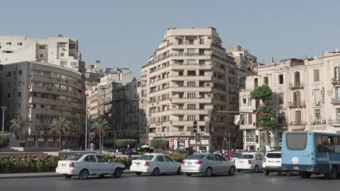 Tahrir Square  Stock Footage 317911142