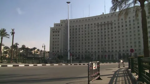 Tahrir Square  Stock Footage 317911173