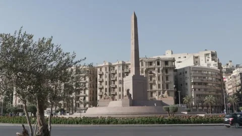 Tahrir Square  Stock Footage 317911174
