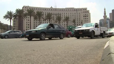 Tahrir Square  Stock Footage 317911197