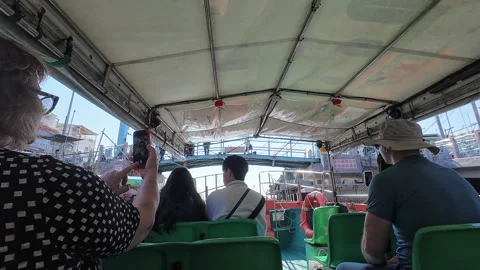 Tai O boat excursion. Stock Footage 306067965