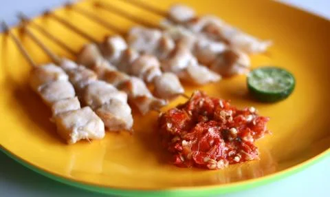 Taichan satay Stock Photos