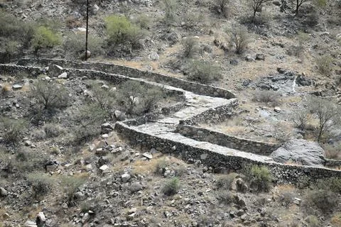 Taif scenery 库存照片
