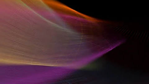 Tail comet. cinematic background. seamless loop. Video stock 80662360