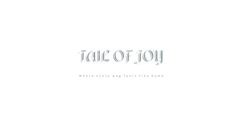 TAIL OF JOY masked text design featuring pale loop lattice star field pattern an Ilustración de archivo