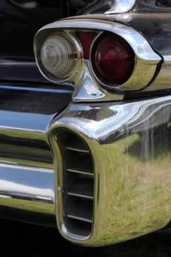 Tail light of classic car Stock-Fotos