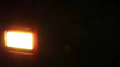 Tail light-Turning light Stock Footage 91198637