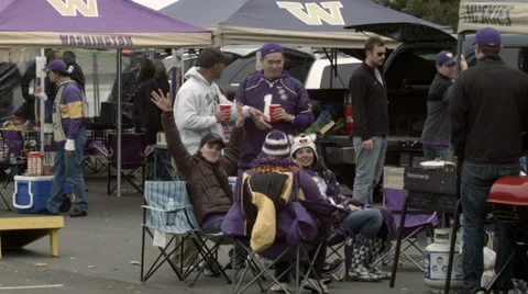 Tailgate Party Stock Footage 32481499